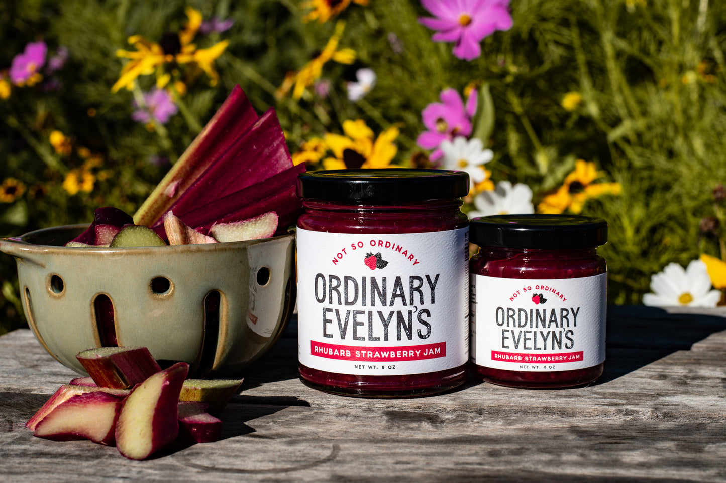 Rhubarb Strawberry Jam
