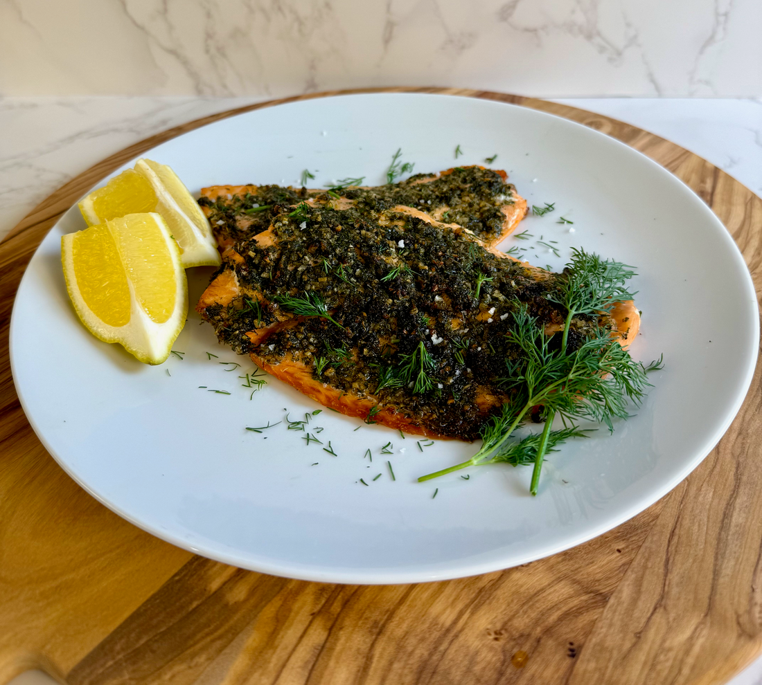 Lemon Dill Salmon Fillets