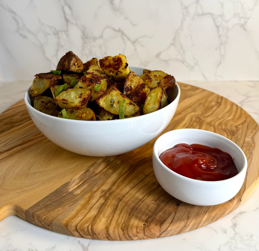 Crispy Daughter-In-Law Roasted Potatoes